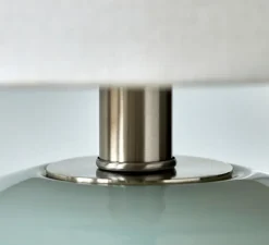 Lampe à poser, HDStep S, bleu clair et blanc cassé, Ø22,5cm, H45cm - House Doctor