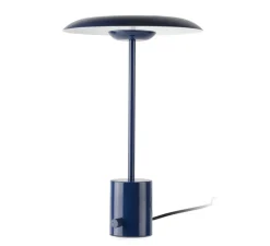 Lampe à poser, Hoshi, bleu, LED, dim, 2700K, 782 lm, Ø26cm, H40cm - Faro