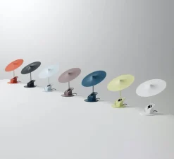 Lampe à poser, Ile, blanc signalisation, LED, 2700K, 690lm, Ø20cm, H19cm - Wastberg