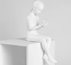 Lampe à poser, Innerglow Mini Girl, blanc, L22cm, H49,5cm - Seletti