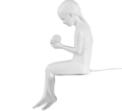 Lampe à poser, Innerglow Mini Girl, blanc, L22cm, H49,5cm - Seletti