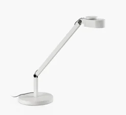 Lampe à poser, Inviting, blanc mat, LED, dim, 2700K-4800K, 410 lm, L22cm, H86cm - Faro