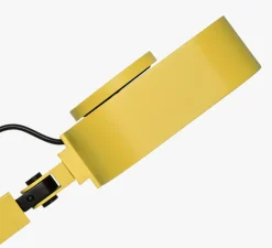 Lampe à poser, Inviting, jaune, LED, dim, 2700K, 410 lm, L22cm, H86cm - Faro