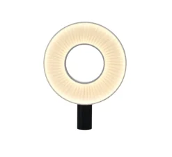 Lampe à poser, Iris 40, blanc & noir, LED, dim, 2700K, 4800 lm, Ø41,5cm, H55cm - Dix heures dix