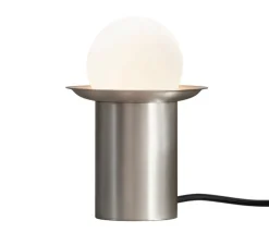 Lampe à poser, Janed, nickel satiné, Ø12cm, H16,8cm - CVL