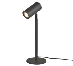 Lampe à poser, Java, noir, Ø18cm, H47cm - Good&Mojo
