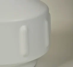 Lampe à poser, Jimmy XL, blanc, Ø36cm, H121cm - Market Set