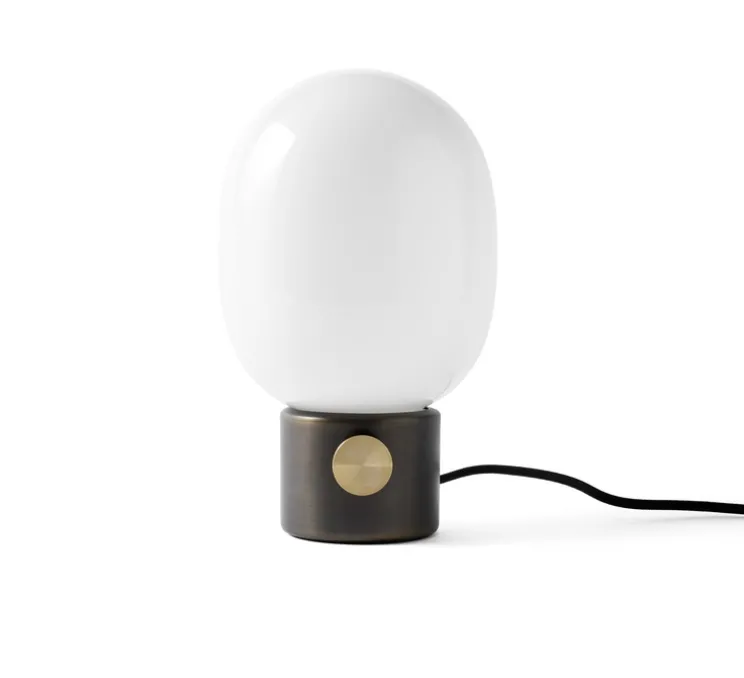 Lampe à poser, JWDA , bronze, opalin brillant, Ø17cm, H29cm - Audo Copenhagen