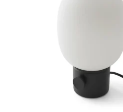 Lampe à poser, JWDA , noir, opalin mat, Ø17cm, H29cm - Audo Copenhagen