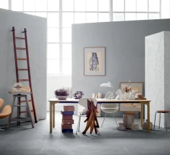 Lampe à poser, Kaiser Idell 6631-T Luxus, blanc, L28,5cm, H42,5cm - Fritz Hansen