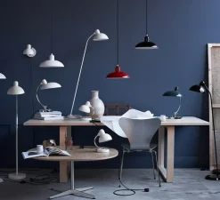 Lampe à poser, Kaiser Idell 6631-T Luxus, blanc, L28,5cm, H42,5cm - Fritz Hansen