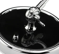 Lampe à poser, Kaiser Idell 6631-T Luxus, noir brillant, L28,5cm, H42,5cm - Fritz Hansen