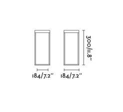 Lampe à poser, KASP Lampe balise portable, noir, IP65, LED, 2700K-3000K, 150lm, Ø18,4cm, H30cm - FARO