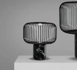 Lampe à poser, Keshi, noir, H35cm - B-LUX