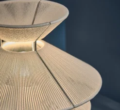 Lampe à poser, Kiku, blanc, Ø35,5cm, H30cm - Frandsen