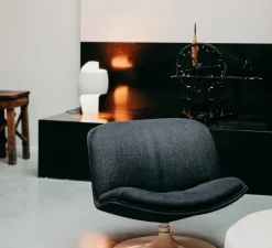 Lampe à poser, Lampe B, gypse blanc, LED, 2200K, 750 lm, L24cm, H39cm - Thierry Dreyfus -DCW éditions Paris