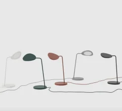 Lampe à poser, Leaf, cuivre, LED, 3000K, 370lm, L15,5cm, H41,5cm - Muuto