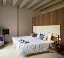 Lampe à poser, LED4, bouleau, 2700K, H52cm - TUNTO