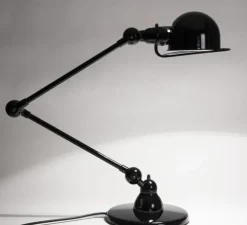Lampe à poser, Loft D6440, 2 bras, noir, L65cm, H80cm - Jieldé