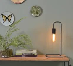 Lampe à poser, London, noir, L20cm, H45,5cm - It's about Romi