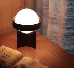 Lampe à poser, Loop, Gris foncé, Ø18,5cm, H24,5cm - Tala