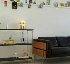 Lampe à poser, Loop, laiton, Ø18,5cm, H24,5cm - Tala