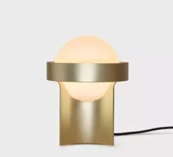 Lampe à poser, Loop, laiton, Ø18,5cm, H24,5cm - Tala