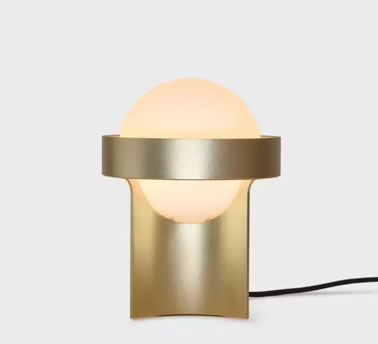 Lampe à poser, Loop, laiton, Ø18,5cm, H24,5cm - Tala