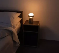 Lampe à poser, Loop, laiton, Ø12,5cm, H22cm - Tala