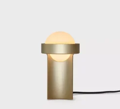 Lampe à poser, Loop, laiton, Ø12,5cm, H22cm - Tala