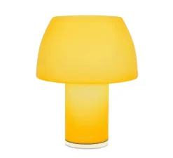 Lampe à poser, Lorosae, réédition d'Alavaro Siza, jaune sorrento, IP54, LED, dim, 2700K, 380 lm, Ø20cm, H25cm - Nemo Lighting