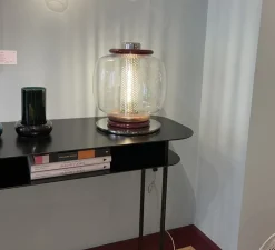 Lampe à poser, Loulou 1 module, Aubergine, Ø34cm, H39cm - Sarah Lavoine