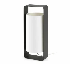 Lampe à poser, Lula, noir et blanc, H40cm - FARO