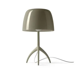 Lampe à poser, Lumiere Piccola Nuances, creta, vert, Ø20cm, H35cm - Foscarini