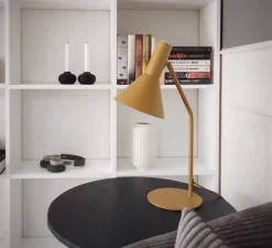 Lampe à poser, Lyss, amande mat, L18cm, H50cm - Frandsen