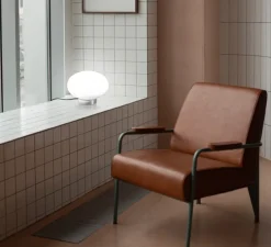 Lampe à poser, Maga, chrome, dimmable, Ø24cm, H22cm - Nemo Lighting