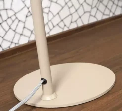 Lampe à poser, Marseille, sable, L30cm, H45,5cm - It's About Romi