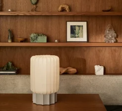 Lampe à poser, Meter, half meter, aluminium, Ø32cm, H50cm - Pholc