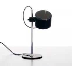 Lampe à poser, Mini Coupé, noir laqué, L15cm, H34cm - Oluce