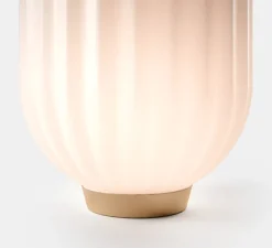 Lampe à poser, Modeco Plus, blanc, Ø20cm, H26cm - Nordic Tales