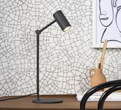 Lampe à poser, montreux, noir, Ø19cm, H40cm - It's about Romi