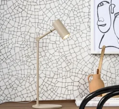 Lampe à poser, Montreux, sable, Ø19cm, H40cm - It's about Romi