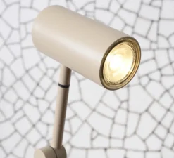 Lampe à poser, Montreux, sable, Ø19cm, H40cm - It's about Romi