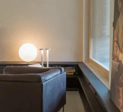 Lampe à poser, Moon T, blanc, Ø40cm, H42cm - Davide Groppi