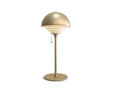 Lampe à poser, Motown, laiton, Ø23cm, H52cm - Herstal