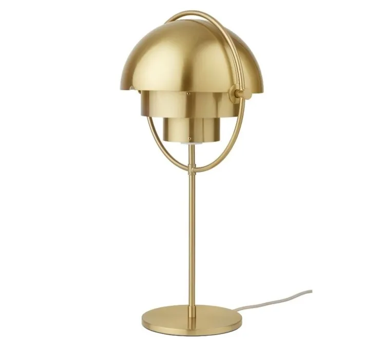 Lampe à poser, Multi-Lite, laiton, Ø25,5cm, H50cm - Gubi