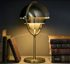 Lampe à poser, Multi-Lite Portable, laiton, Ø15cm, H30cm - Gubi