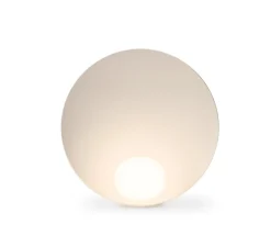 Lampe à poser, Musa 7400, beige, LED, dim, 2700K, 449 lm, L26cm, H26cm - Vibia