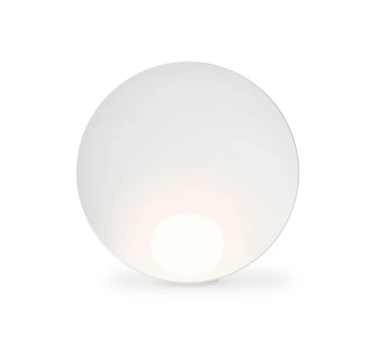 Lampe à poser, Musa 7400, blanc, LED, dim, 2700K, 449 lm, L26cm, H26cm - Vibia