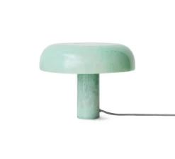 Lampe à poser, Mushroom, bleu menthe, Ø27cm, H20.5cm-HKLIVING